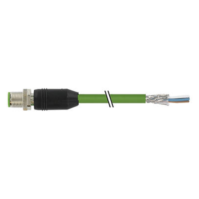 КАБЕЛЬ ETHERNET/IP И PROFINET С ПРЯМЫМ ШТЕКЕРОМ M12X1 - ПневмоСервис