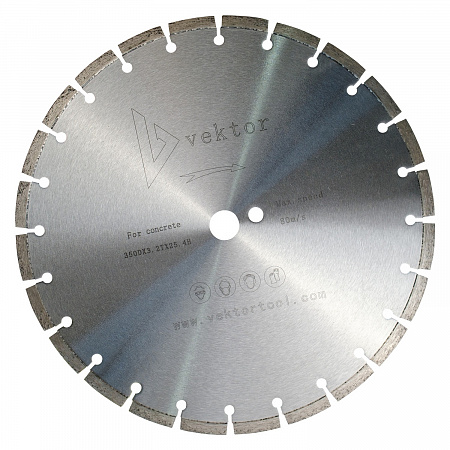 Алмазный диск по бетону к швонарезчику Vektor VFS-350 (А/В)