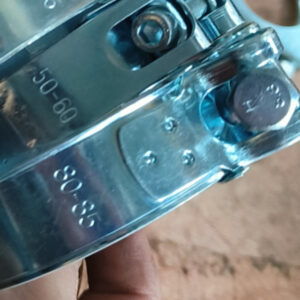 Хомут одноболтовый 80х85