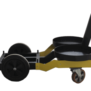 Тележка с двумя размоточными устройствами