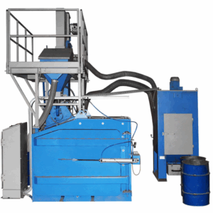 Дробеметная установка УДП-1000-1-11 с поворотным столом