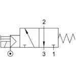 Распределитель с электромагнитным управлением Aignep 01V A0 3 NC 03 — изображение 2