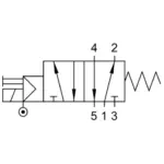 Распределитель с электромагнитным управлением Aignep 01V A0 5 00 02 — изображение 2