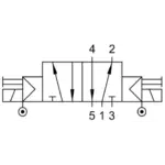 Распределитель с электромагнитным управлением Aignep 01V A1 5 00 03 — изображение 2