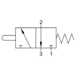 Распределитель с механическим управлением Aignep 03V H0 3 NC 02 — изображение 2
