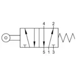Распределитель с механическим управлением Aignep 03V R0 5 00 02 — изображение 2