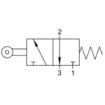 Распределитель с механическим управлением Aignep 03V Z0 3 NC 02 — изображение 2