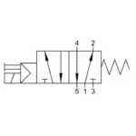 Распределитель с электромагнитным управлением Aignep 05V S0 5 00 00 — изображение 2