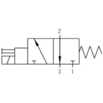 Распределитель с электромагнитным управлением Aignep 07V S0 3 NC X1 — изображение 2