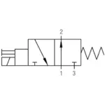 Распределитель с электромагнитным управлением Aignep 07V S0 3 NO 02 — изображение 2