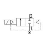 Соленоидный клапан с сервоприводом Aignep X4F 05 1 12 N 0 — изображение 2