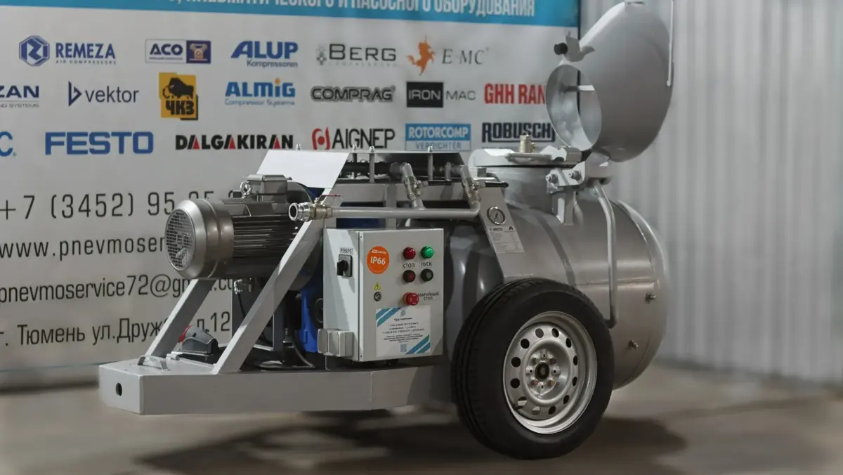 Пневматический растворонасос А-1