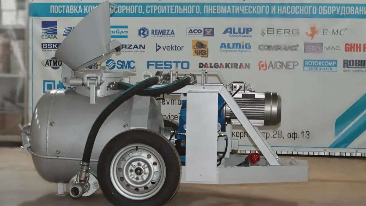 Пневматический растворонасос А-1