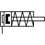 Круглый пневмоцилиндр Aignep AB 050 0010 — изображение 2