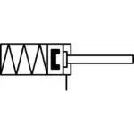 Компактный пневмоцилиндр Aignep WDM 100 0025 — изображение 2