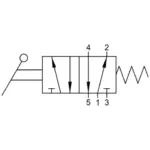 Распределитель с ручным управлением Aignep X1V L0 5 00 03 — изображение 2