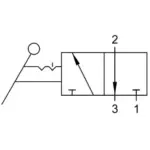 Распределитель с ручным управлением Aignep X1V L1 3 NC 03 — изображение 2