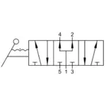 Распределитель с ручным управлением Aignep X1V L2 7 PC 03 — изображение 2