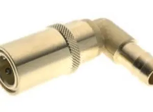 Муфта БРС с угловым штуцером под резиновый шланг Aignep 436SW00002