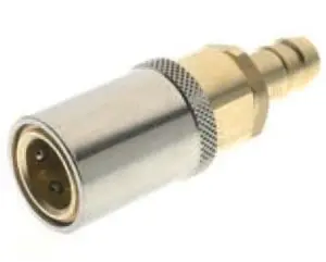 Муфта БРС прямая с штуцером под резиновый шланг Aignep 0044500002