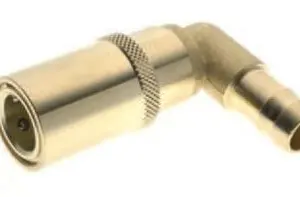 Муфта БРС с угловым штуцером под резиновый шланг Aignep 446SW00002