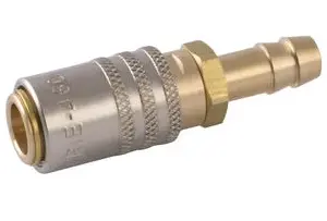 Муфта БРС прямая с штуцером под резиновый шланг Aignep 0046500002