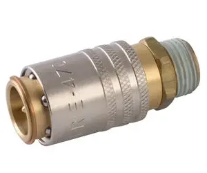 Муфта БРС с наружной параллельной резьбой Aignep 0047100001