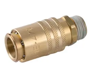 Муфта БРС с наружной параллельной резьбой без клапана Aignep 471SW00001