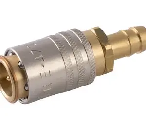 Муфта БРС прямая с штуцером под резиновый шланг Aignep 0047500002