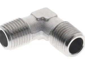 Штуцер угловой с наружной и внутренней резьбой Aignep 05000-000109NT