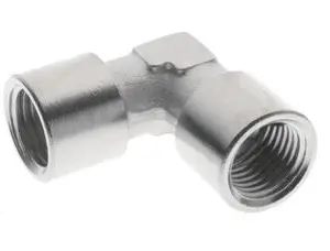 Штуцер угловой с наружной и внутренней резьбой Aignep 05010-000109NT