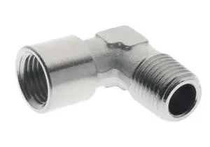 Штуцер угловой с наружной и внутренней резьбой Aignep 05020-000109NT