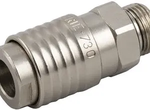 Муфта БРС с наружной цилиндрической резьбой FKM Aignep 00731V0003