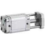 Компактный пневмоцилиндр с направляющими Aignep QFA 025 0050