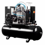 Винтовой компрессор ABAC MICRON.E 4 - 270 - 10 бар с осушителем, прямой пуск — изображение 4