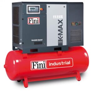 Винтовой компрессор на ресивере с осушителем