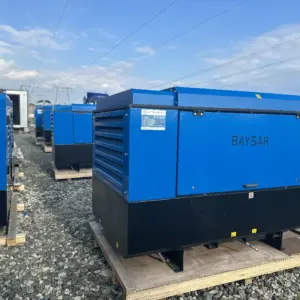 Дизельный передвижной компрессор BAYSAR LVSK 350-12D