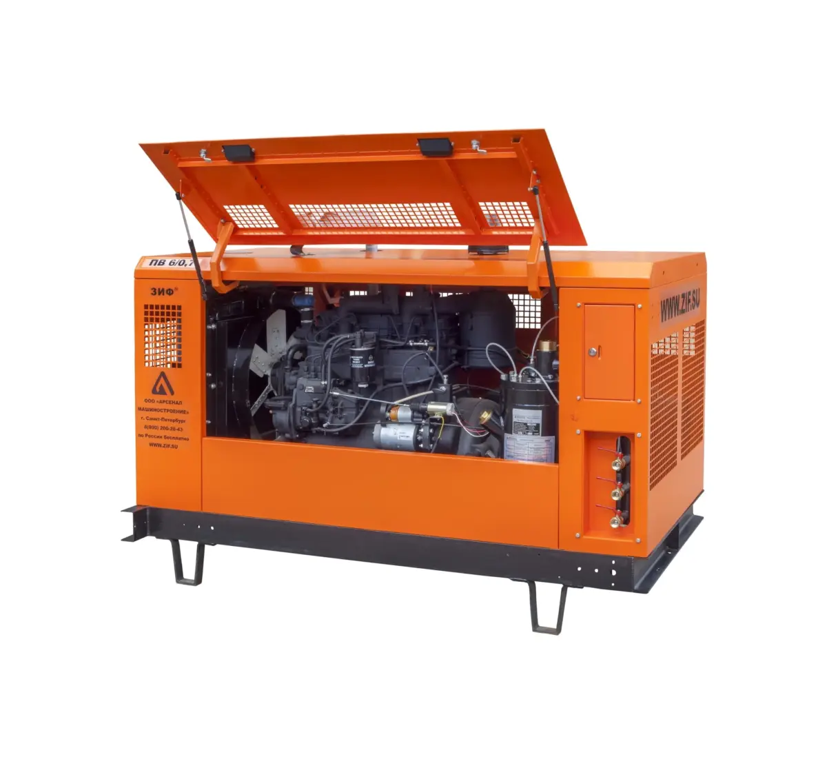 Компрессор винтовой ЗИФ ПВ-5/1,0 — изображение 2