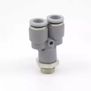 Тройник цанговый Y-образный с резьбой PRYO-1/8-4 Pemaks