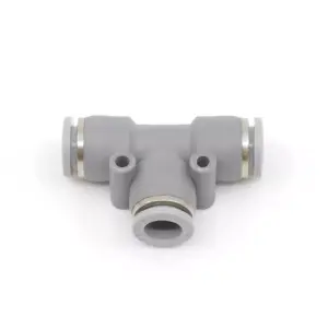 Тройник пластиковый цанговый T-образный PRTD-4-6 Pemaks