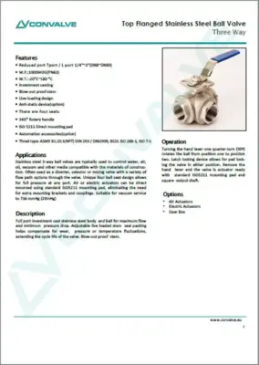 Трехходовые краны нержавеющей стали