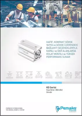 Пневмоцилиндры серии KD