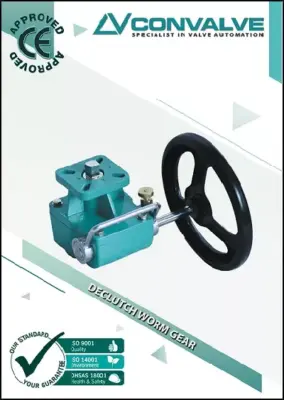 Ручной червячный привод