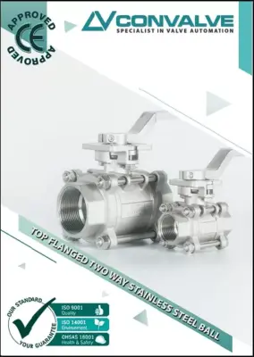 Двухходовые шаровые краны из нержавеющей стали