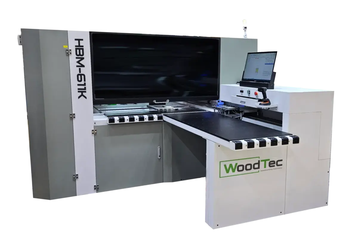 Автоматический сверлильно-присадочный станок с ЧПУ WoodTec HBM 611K — изображение 1