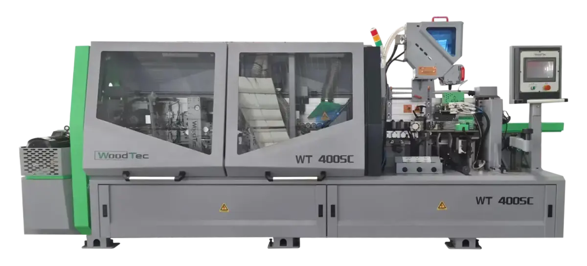 Станок для облицовывания кромок мебельных деталей WOODTEC WT-400SC — изображение 1