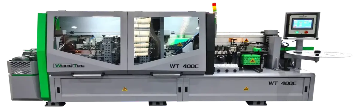 Станок для облицовывания кромок мебельных деталей WOODTEC WT-400С — изображение 1