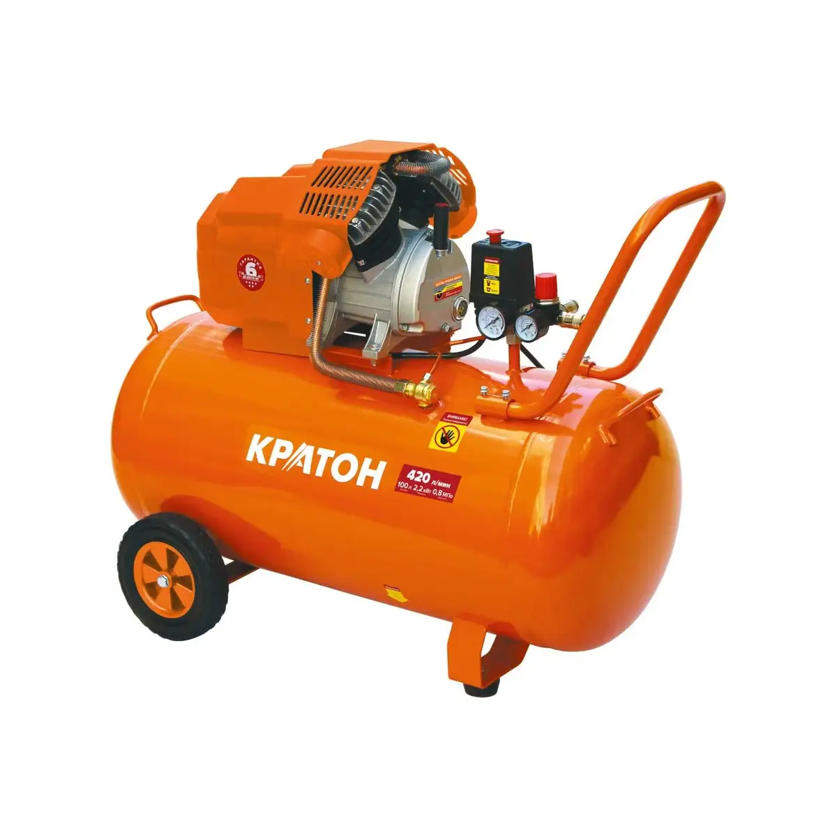 192010464-pnevmoservice Компрессор с прямой передачей Кратон AC-420-100-DDV — изображение 1