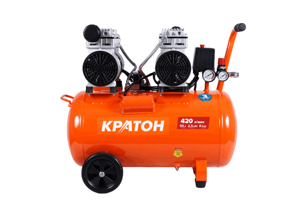 Компрессор с прямой передачей безмасляный Кратон AC-420-50-OFHS — изображение 1
